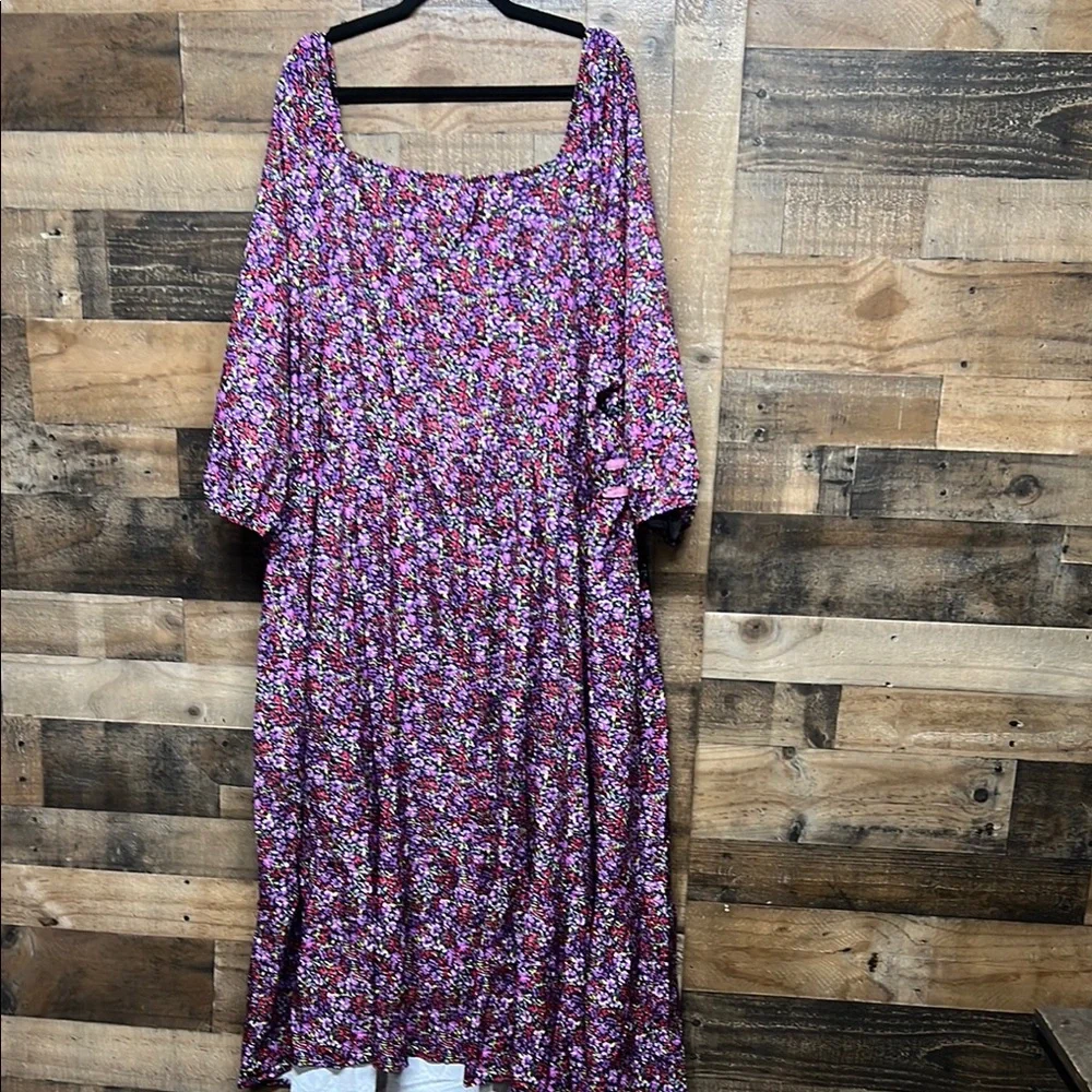 NWT Bloom Chic Floral Pink Prairie Sun Dress Women's‎ Size 30